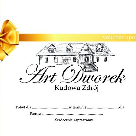 Pokoje Goscinne Art- Dworek Kudowa Zdroj Exterior photo
